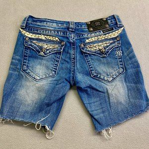Women's Blue Denim Shorts